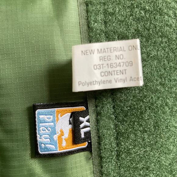 Kurgo Dog Jacket Vest XL Green Reversible Quilted Winter Coat Water Resistant - Picture 5 of 8